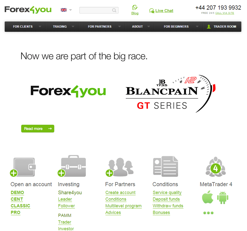 forex4you review