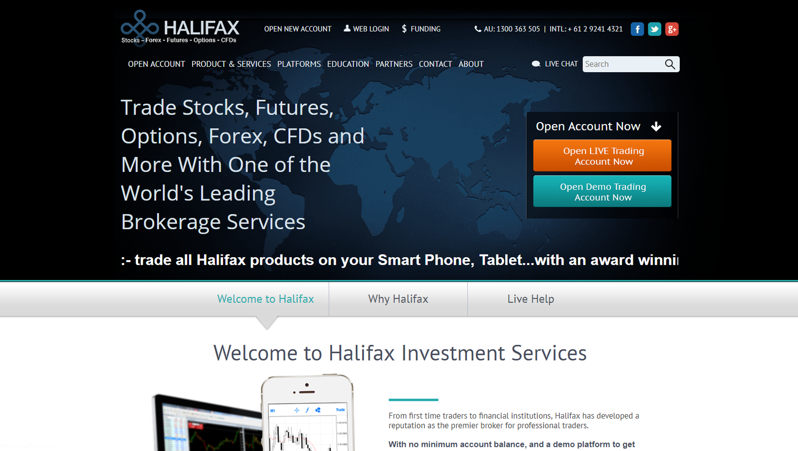 Halifax forex review