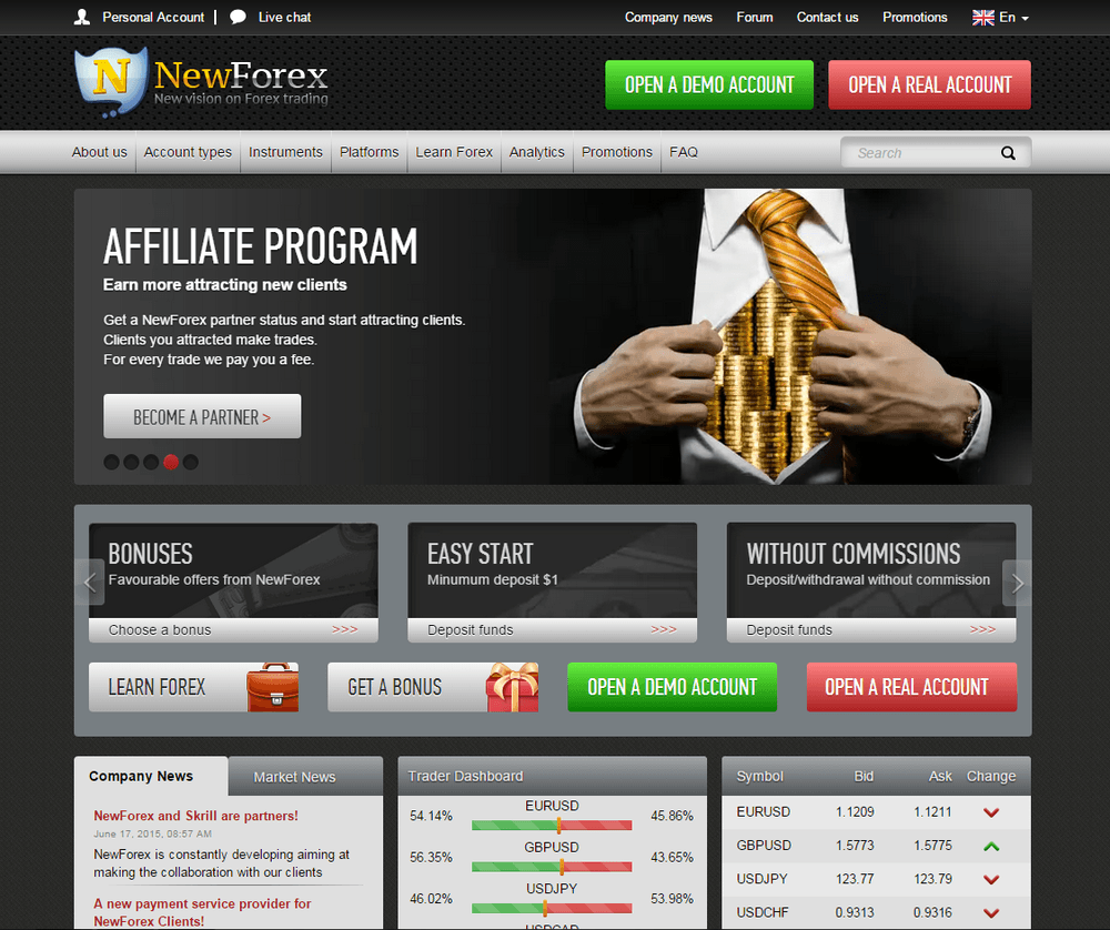 earn on forex affiliate program