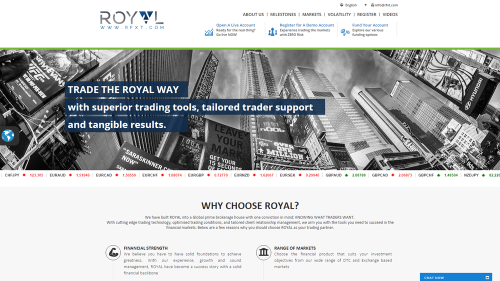 Royal Forex Trading revisão